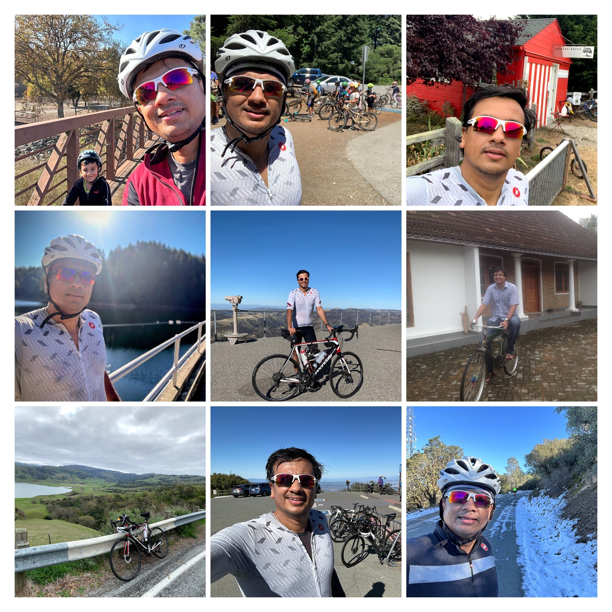 Jithu's cycling journey - from Utah to Bay Area climbs